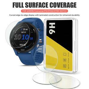 가민 포러너 970 570 47mm 42mm용 소프트 하이드로겔 필름 TPU 스크래치 방지 스크린 보호필름 (유리 아님)