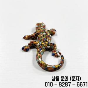 바르셀로나 도마뱀 자기 냉장고 여행 DIY 3D 페인트 장식 기념품