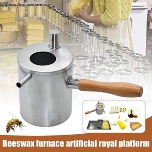 스테인리스 스틸 밀랍 붓는 용기 녹이는 왁스 멜터 포트 양초 도구 셀 컵 제작 몰드 양봉