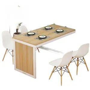 접이식 확장 벽걸이 식탁 인테리어 선반 벽면