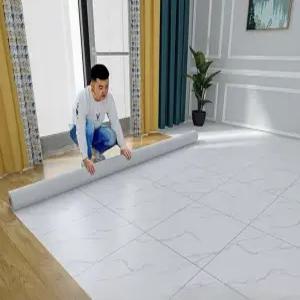 붙이는장판 셀프도배 인테리어 장판 방 바닥