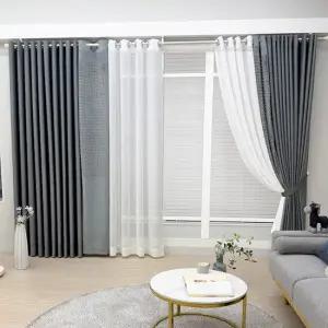 [지나송]디벨라 암막커튼+고주파코디+화이트코디+커튼봉(특대형)