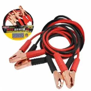 점프케이블 4M 배터리점프선 점프선 밧데리점프