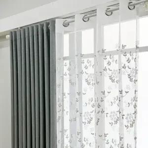 [지나송]리시안 암막커튼+코디커튼+커튼봉(슈퍼특대형)