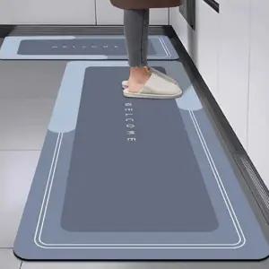 [무료배송] 규조토 대형 주방매트 욕실 현관 발매트 120x40cm