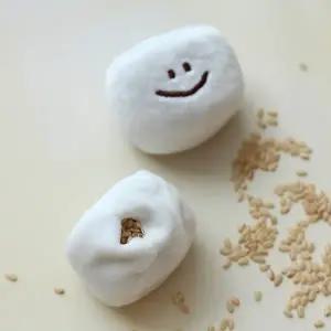 (상품선택 DIY)찹쌀떡 손난로 핫팩 인형 키링 만들기 DIY 키트 곡물 현미 주머니 휴대용 미니 모찌 손날로