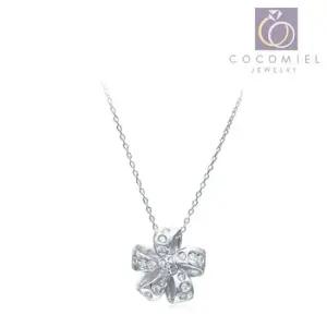 별 꽃 큐빅 N-5 실버목걸이 은목걸이 목걸이 패션 은 은목걸이 순은목걸이 925실버목걸이