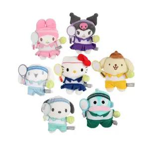 산리오 테니스 가방고리 13cm 시나모롤 쿠로미 마이멜로디 포차코 헬로키티 한교동 폼폼푸린