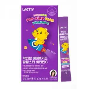 (정품) 락티브 베베키즈 팝핑스타 비타민C 성분배합 15포, 1개