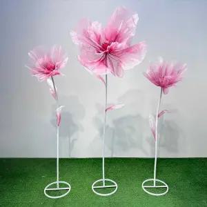 실크 플라워 대왕꽃 대형 장식꽃 쇼핑몰 결혼식 꽃장식