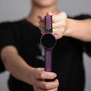 실리콘 스트랩 + 케이스 삼성 갤럭시 시계 7 6 5 4 40mm 44MM 2 팩 PC 커버 + 강화 유리 + 20mm 밴드의 스