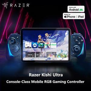 핸드폰 게임 패드 컨트롤러 RAZER KISHI 울트라 콘솔 클래스 모바일 RGB 미니 6 용 햅틱스 풀 사이즈 폼 팩터