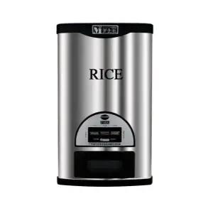 쌀통20kg 쌀통 슬라이드 밀폐형 대형 스텐 무선진공