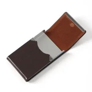 매너핏 자석 명함케이스 다크브라운 명함케이스 명함케이스 명함집 명함보관 명함정리