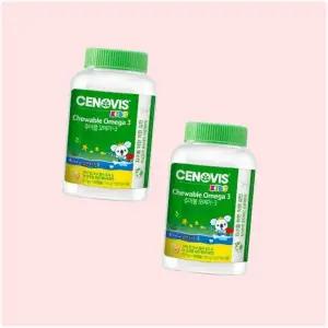 세노비스 키즈 어린이 츄어블 오메가 3 105g 150캡슐x2개 50일분 4506889