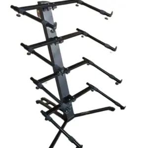 4단 건반 스탠드 키보드 거치대 전자 전자피아노 이동식