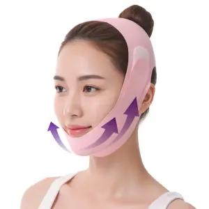 리프팅밴드 얼굴리프팅 턱 이중턱 브이라인 탄력 얼굴압박 윤곽 얼굴붓기 홈리프팅 턱땡김이 팔자주름