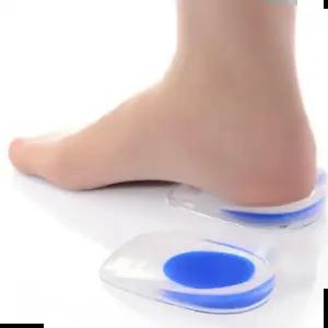 족저근막염 실리콘깔창 발뒤꿈치패드 반깔창 풋패드 2p