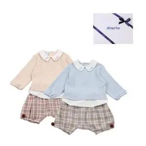 [갤러리아] 앙리블루머상하(A11-21208) 출산,백일,돌 축하아기옷,어린이집드원룩