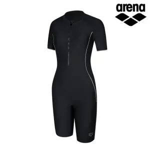 아레나 여성 반전신 헤이즐 4부 반신 반팔 슈트 수영복 A4SL1LI01