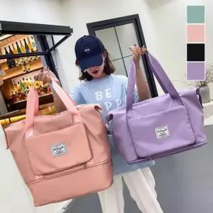 밑단 확장 가능 파우치 변환 여행 캠핑 보스턴백 트레블 여행용보스턴 여성서류가방