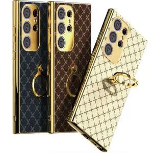 아트박스/키스맥 슬림 골든링 케이스(갤럭시S24울트라)