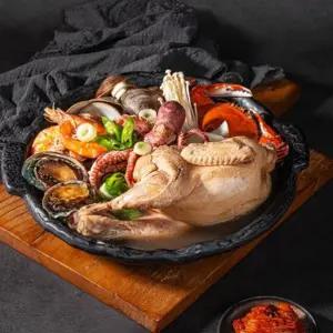 황제 해신탕 밀키트 총 1.6kg 대용량 보양식 전복 낙지 닭 백숙