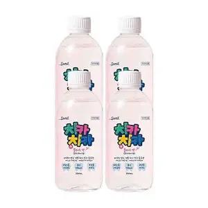 삼일제약 치카치카 플러스액 풍선껌맛 350ml 4개 / 충치예방 가글 무알콜 불소 자일리톨 함유