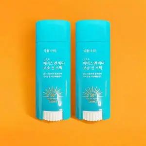 [셀러허브]식물나라 산소수 페이스앤바디 보송선스틱 30g+30g 더블기획 x2SET (AD) (S33557816)