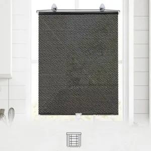 붙이는 롤 커튼 블라인드 65X125 무타공 가리개 창문 WDB90C6