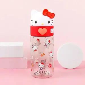 산리오 헬로키티 입체 피규어 물통 500ml WDB867B