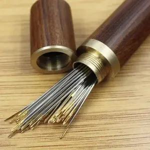 케이스 보관 바늘 원목 면봉 이쑤시개 통 WDB940A