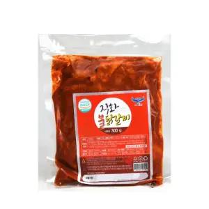 직화 불닭갈비 300g 캠핑 밀키트 숯불닭갈비