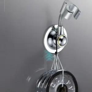 ( )욕실용품 흡착 샤워기 자바라 호수걸이 홀더 샤워기거치대 진공 거치대