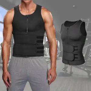 [룽스]찍찍이 타입 슬리밍 이중 허리 지지 보정 조끼