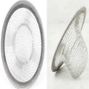 ( )스텐 욕조 배수구망 2P 욕실머리카락거름망 머리카락배수구망 욕조거름망 욕실바닥거름망