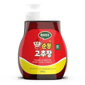 전수연 양파발효 순동 고추장 220g 튜브형