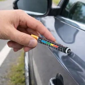 휴대용 페인트 두께 펜 측정기 자동차 도막 도장 도금 코팅 판금 피막 게이지 차 사고 충돌 확인 테스터기