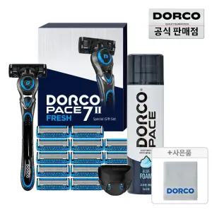 (15%할인) 도루코 페이스7투 프레시 홈쇼핑 면도세트5호+증정(타올)/선물세트