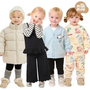 [밀크마일] 기다렸던 봄 신상 오픈 & 겨울 베스트 최종 마감가 모음 - 디즈니/스누피/상하복/티셔츠/팬츠/원피스/아우터