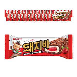 [슈팅냉동] 롯데웰푸드 돼지바오리지널 70ml, 30개