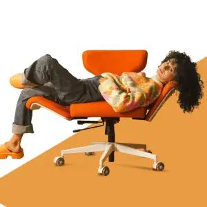 뉴트럴 프리덤X 멀티포지션 패브릭 의자 기능성 가정용 사무용 컴퓨터 책상의자