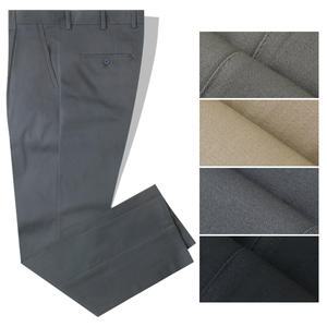 F/W 겨울 기모 남자 스판 면바지 링클프리 일자바지 원턱 빅사이즈 w019