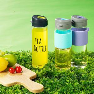 코멕스 티보틀 민트/바이올렛/메세지 뜨거운물OK / 차망 트라이탄 물병 차통 거름망 투명 물통