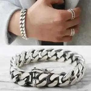 여자 남자 은팔찌 925 실버 체인 순은 팔찌 10돈 15돈 20돈 25돈 30돈