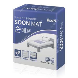 순매트 순수펄프 위생 깔개매트 200매 (10매X20팩)