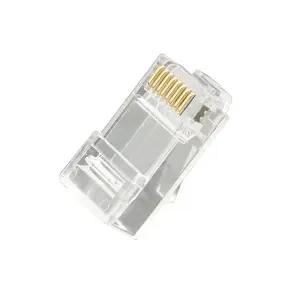 넥시 CAT6 RJ45 랜선 커넥터 UTP 잭 컨넥터 100개입