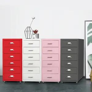 철제 4/5/6단 서랍장 4Color 택 1