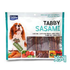 테비사사미 오리스틱 300g x5개