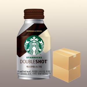 스타벅스 더블샷 에스프레소앤크림 275ml 2박스(48캔)